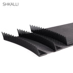 Professional Carbon Fiber Hair Coloring Board with Comb Teeth Design - Salon Barber Hair Dyeing Tool for Precise Highlighting