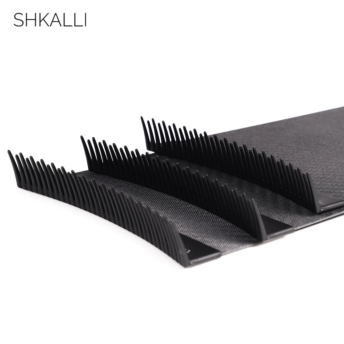 Professional Carbon Fiber Hair Coloring Board with Comb Teeth Design - Salon Barber Hair Dyeing Tool for Precise Highlighting
