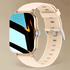LAXASFIT New Smart Watch HD Display Answer Call Make Calls Message Preview Sport Modes Smartwatch DIY Dial Men Women