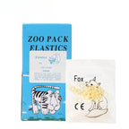 5000Pcs Dental Rubber Bands Orthodontic Ligation O-Ring For Teeth Braces Elastics Traction Rings Zoo Pack 2.5/3.5//4.5/5.0/6.5OZ