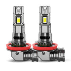 70W/Pair 6500K 3570 Chips H1 H3 H4 H7 H11 9005 9006 Highly Brightness Spotlights Turbo Fan No Destructive Installation Plug&play