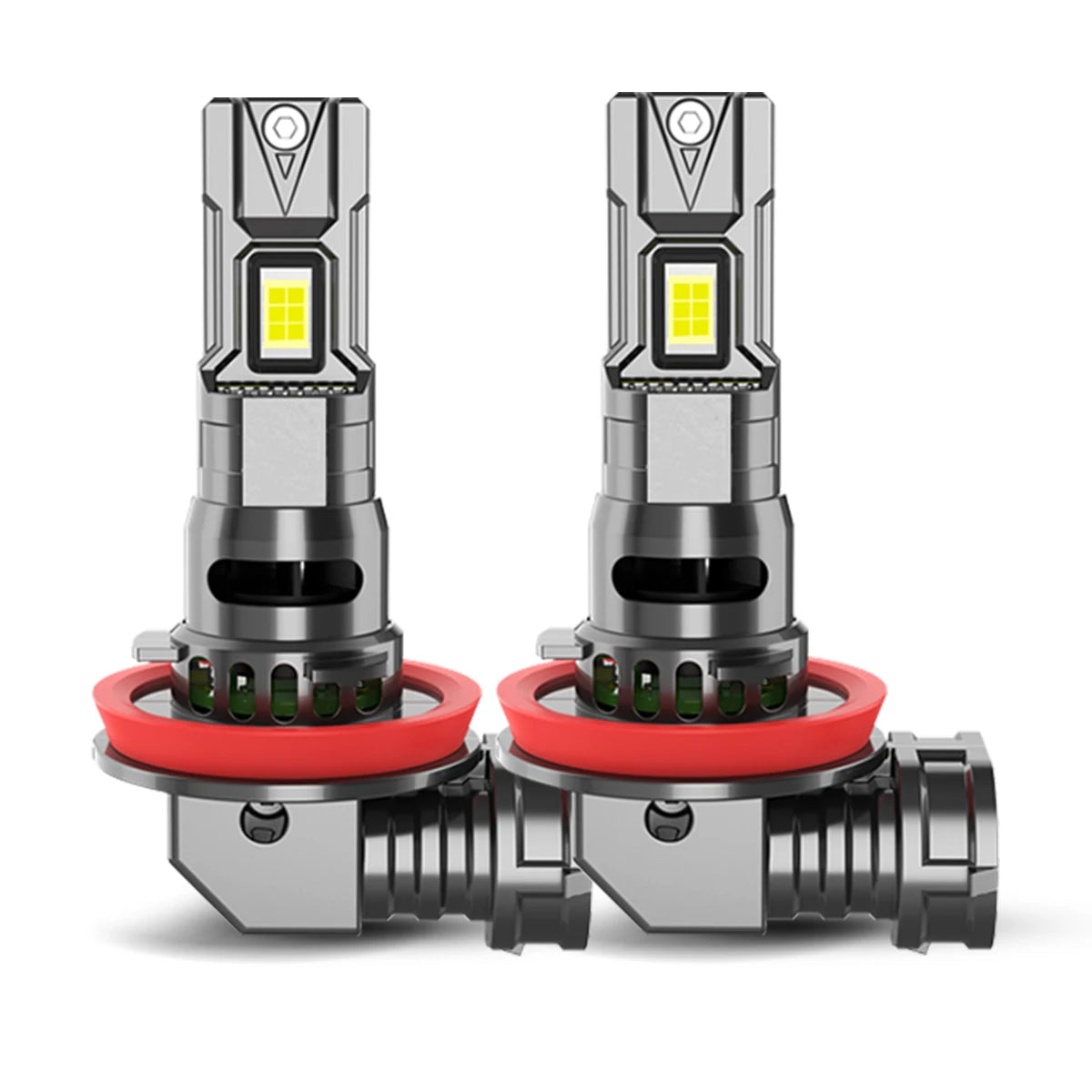 70W/Pair 6500K 3570 Chips H1 H3 H4 H7 H11 9005 9006 Highly Brightness Spotlights Turbo Fan No Destructive Installation Plug&play