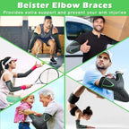 1PCS Sports Arm Compression Sleeve Anti-Slip Elbow Support Men Women Cycling Basketball Football Volleyball Baseball Tennis Golf