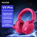 MCHOSE V9 pro E-Sports Headset with Microphone Tri-Mode Gaming USB Wireless 7.1 Channel Surround Sound Portable Audio Headphones