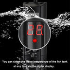 Aquarium Submersible Heater Fish Tank Water Heating Rod Constant Aquarium Thermostat Temperature Control 220V 50-500w EU Adapter