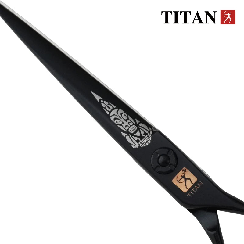 TITAN Hair Thinning Cutting Scissors Japanese Steel Barber Shears 5.5 or 6.0 Inch
