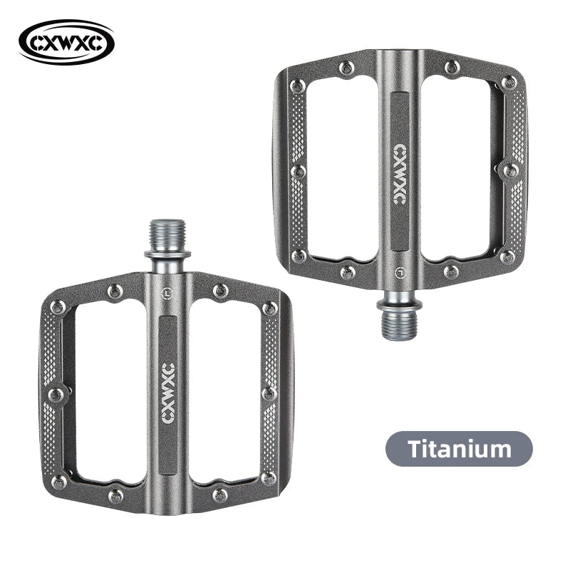 CXWXC Bicycle Pedal Widened 3 Sealed Bearing Bike Pedals Non-Slip Waterproof Cycling Pedals Ultralight Aluminum MTB Bike Pedal