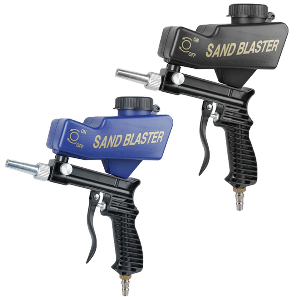 Rust Blasting Device Gravity Sandblasting G un Adjustable Blasting Machine Pneumatic Sandblasting Set