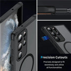 Suitable for Samsung S25 S24 S23 S22 Magnetic Mobile Phone Cases A52 A53 A73 Matte Anti-fall Protective Samsung S25 Ultra Case
