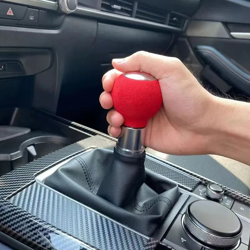 Brand New Suede 5 Speed 6 Speed Manual Shift Knob For Mazda 6 Atenza For Mazda 3 Axela Mazda 8 5 CX-5 CX-4 MX-5 MX5