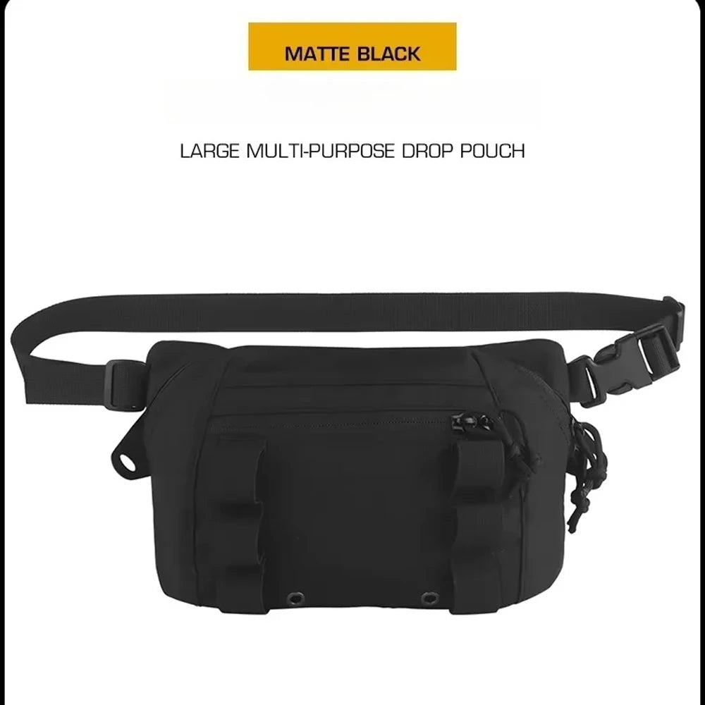 TACTICAL SS Style Multi Purpose Waist Bag Brunch Box Drop Pouch Dump Pouch for Hunting Adjustable