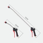 1PC Spray Gun Lance Foam Lance with Stainless Steel Nozzle and barb fitting for Compressed Air Foam Generator