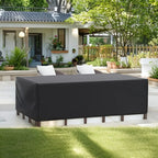 218 Sizes of Patio Furniture Covers, Table and Chair Covers, Waterproof, Dustproof, UV-proof 210D Oxford Cloth Protective Cover