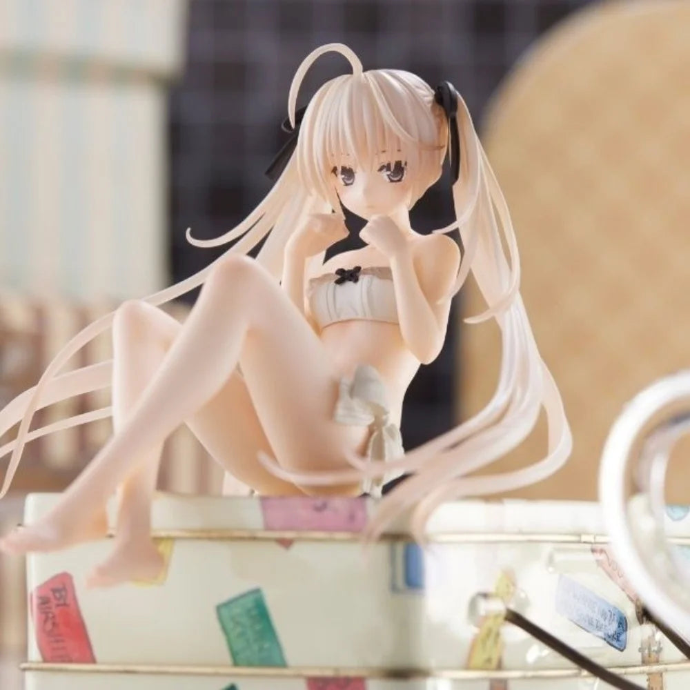 Kasugano Sora anime figure PVC bikini girl desktop decoration 10cm, 1pc