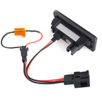 A Pair of LED License Plate Lights Auto Led Signal Lamp Fit For SKODA Octavia 3 /For Superb B6 /For Rapid /For Yeti /For Fabia
