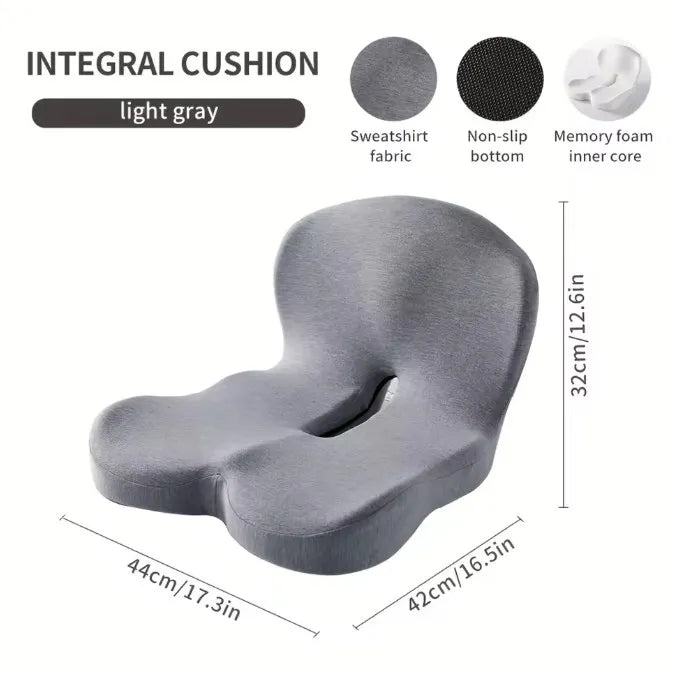 Memory Foam Cushion Interior Accessories Pillow Car Seat Waist Pillow Lumbar Support Office Pillow Chair Cushion
