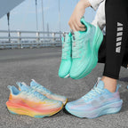 Couple Running Shoes,breathable Mesh Shoes, Ultra-light Cushioning Carbon Plate Running Shoes, Casual and Versatile Sports Shoes