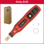 USB Rechargeable Cordless Engraving Pen Wireless Electric Drill Rotary Tool for Jewelry Glass - Portable Handheld Engraver