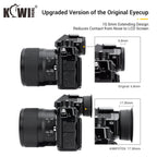 Soft Silicon Camera Eyecup for Nikon Z9 / Z8 / Zf Circle Type Eyecup Camera Extended Eyeshade Protector Replaces NIKON DK-33