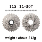 SENSAH 8/9/10/11 Speed Road Bike Cassette 11V 23T/25T/28T/30T/32T/34T/36T Bicycle Freewheel K7 10S Flywheel for HG Hub