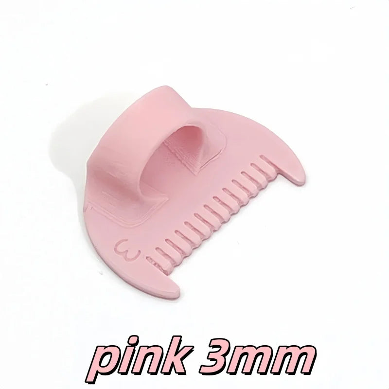 1-4PCS Easy Sewing Guide Edge Stitch Lock for Beginners & Seniors Plastic Hand Sewing Tool with 3mm/4mm Spacing for DIY Crafting