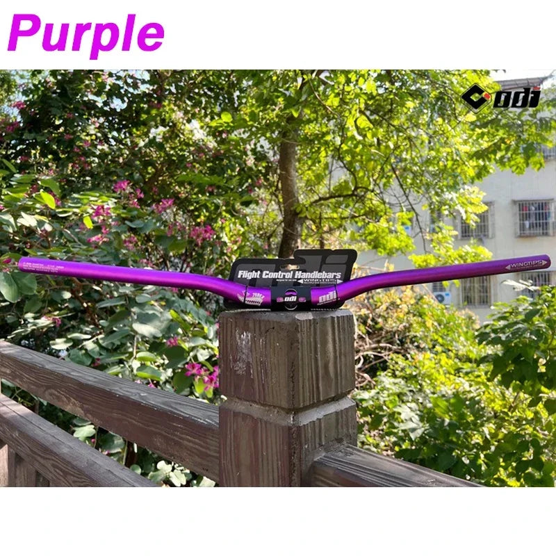 ODI Bicycle Handlebar 7050 Luminum Alloy Plating CNC MTB  Handlebar 31.8*760mm Mountain Bike Handle Bar Bicycle Part