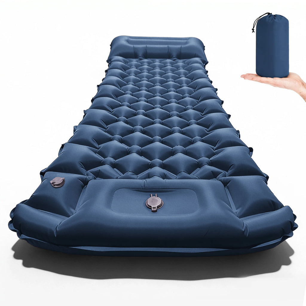 2026 New Upgrade Thick Long Air Mattress Durable Leakproof Inflatable Pad for Outdoor Indoor Camping Inflatable Mat Sleeping mat