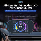 Car GPS+OBD HUD LCD Display OBD2 Head Up Display Car Electronics Accessories Speed Fuel Level RPM Voltage Water Temperature P27