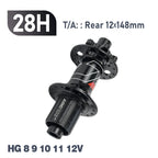 ARC MT009 Rear Hub 4in1 BOOST 10x135 12x142 12x148 MTB XC Gravel E Bike Bicycle Hub 28H 32H HG XD MS-Micro Spline 12V 6 Pawl