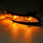 Car Side Rearview Mirror Light for Mercedes Benz W211 W221 W216 W219 2007-2011 Amber Backing Light Turn Signal Indicator Light