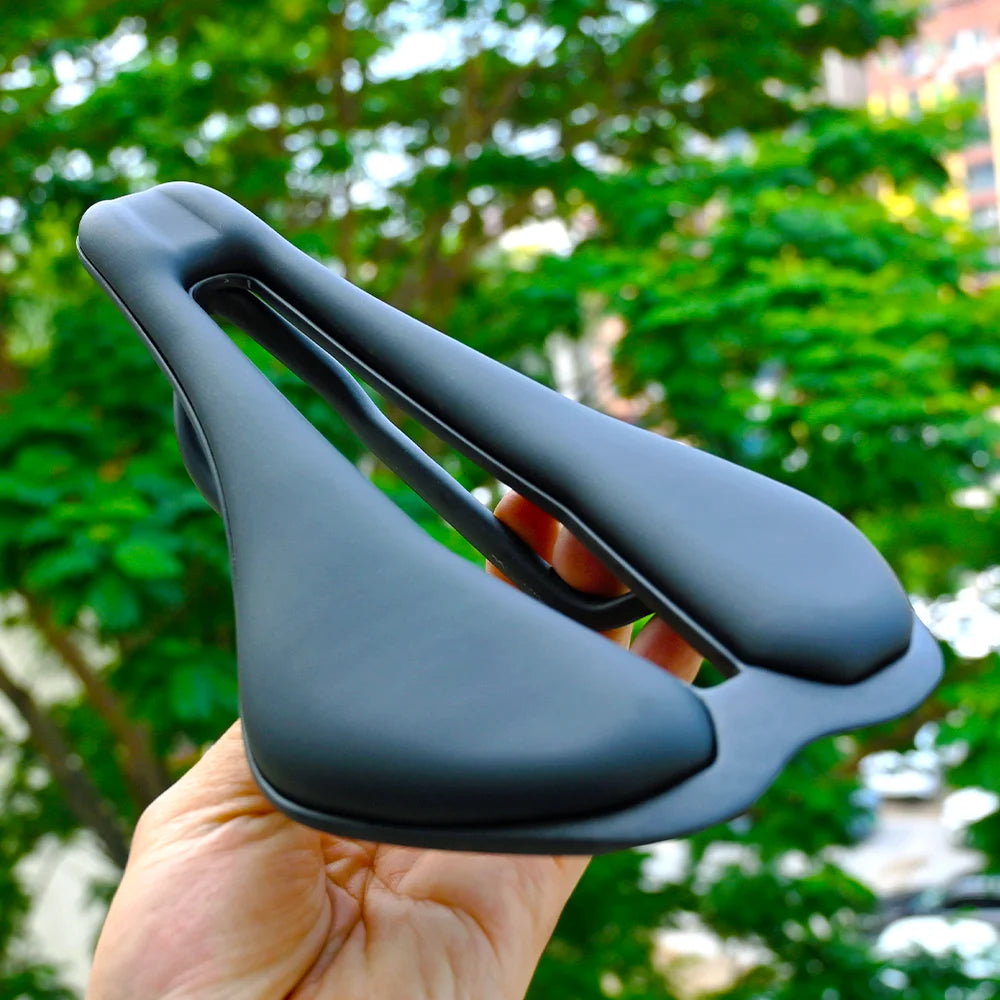 GOLDIX T68 3D Printed Bike Saddle 105g Ultralight Carbon Base Rails TPU 3D Mesh or EVA Leather