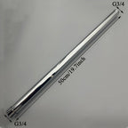 20/30/40/50cm Shower Extension Pipe G3/4 Round Bathroom Shower arm Stainless Steel Round Shower Extension Pipe Extension Pipe
