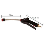 1PC Spray Gun Lance Foam Lance with Stainless Steel Nozzle and barb fitting for Compressed Air Foam Generator