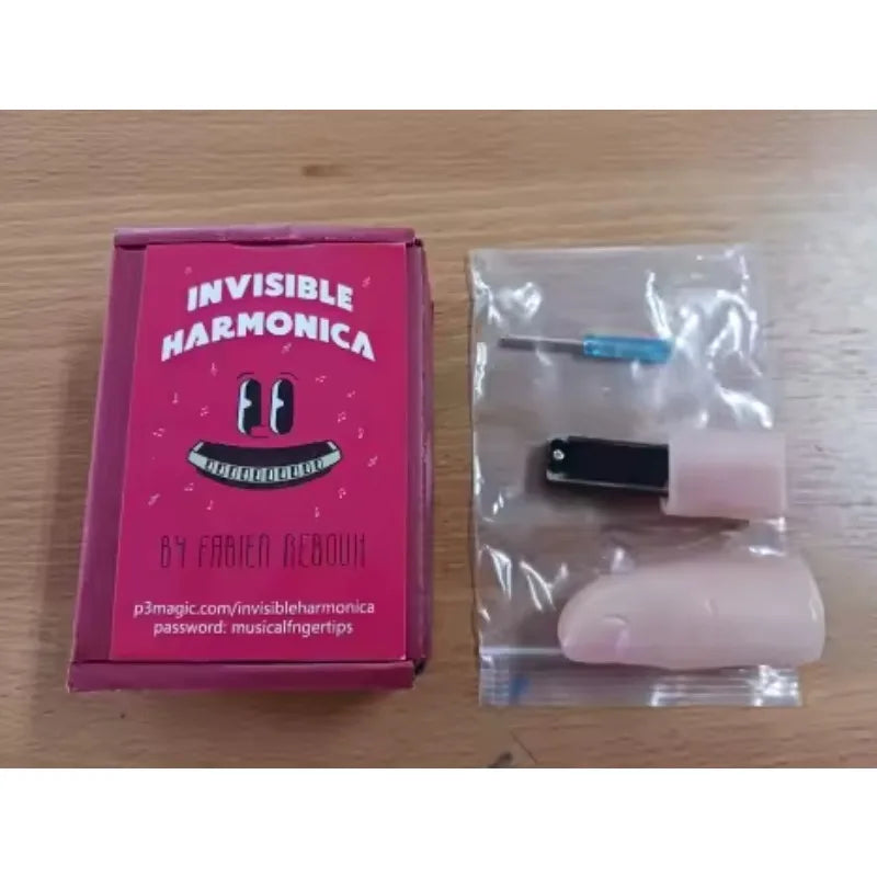 Invisible Harmonica Magic Trick Close-Up Comedy Illusion Gimmick Prop by Fabien R