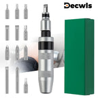 7/12/13 Pcs Manual Impact Screwdriver, Cordless Home Screwdriver Set, Screw Extractor, Professional Repair Tool,Used by Knocking