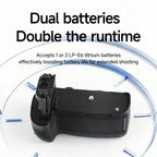 BG-E11 Battery Grip for Canon EOS 5D Mark III/5DS/5DS R Dual Battery Slot Vertical Grip