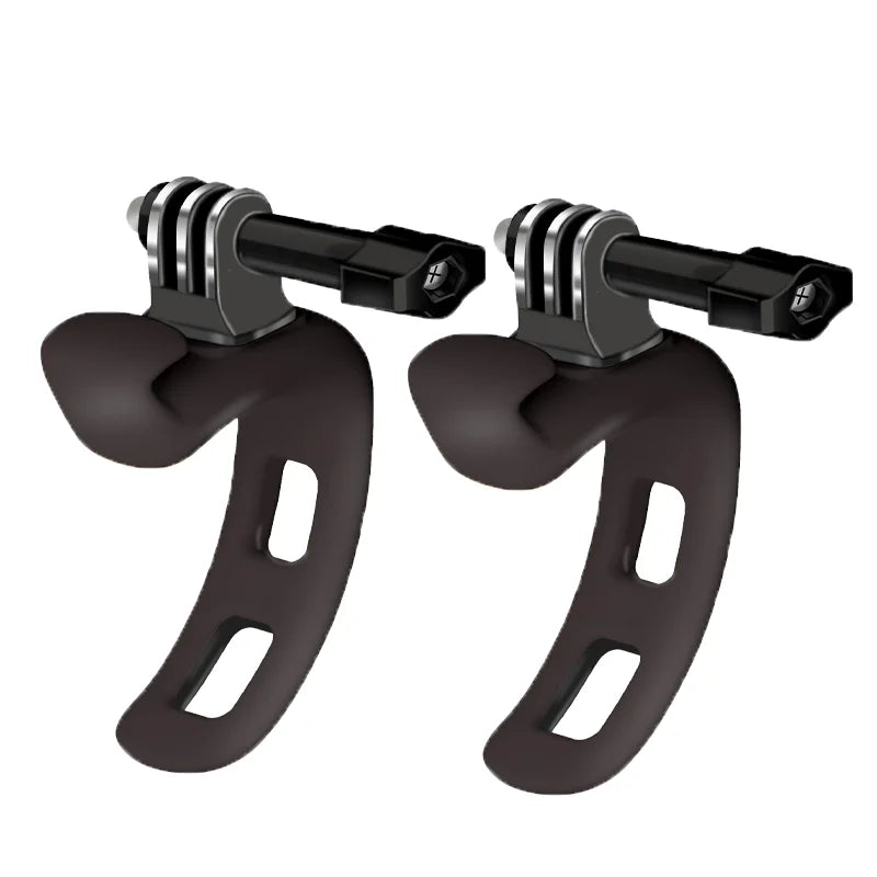 Ronkoen Action Camera Adjustable Silicone Mount Mini Flexible Bracket For Gopro Insta360 DJI Action Camera Accessories