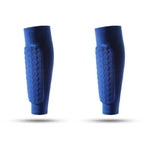 Honeycomb Shin Guards - Slim-Fit Integrated Calf Protection Sports Impact Protection Gear for Running Hiking Cycling Gear