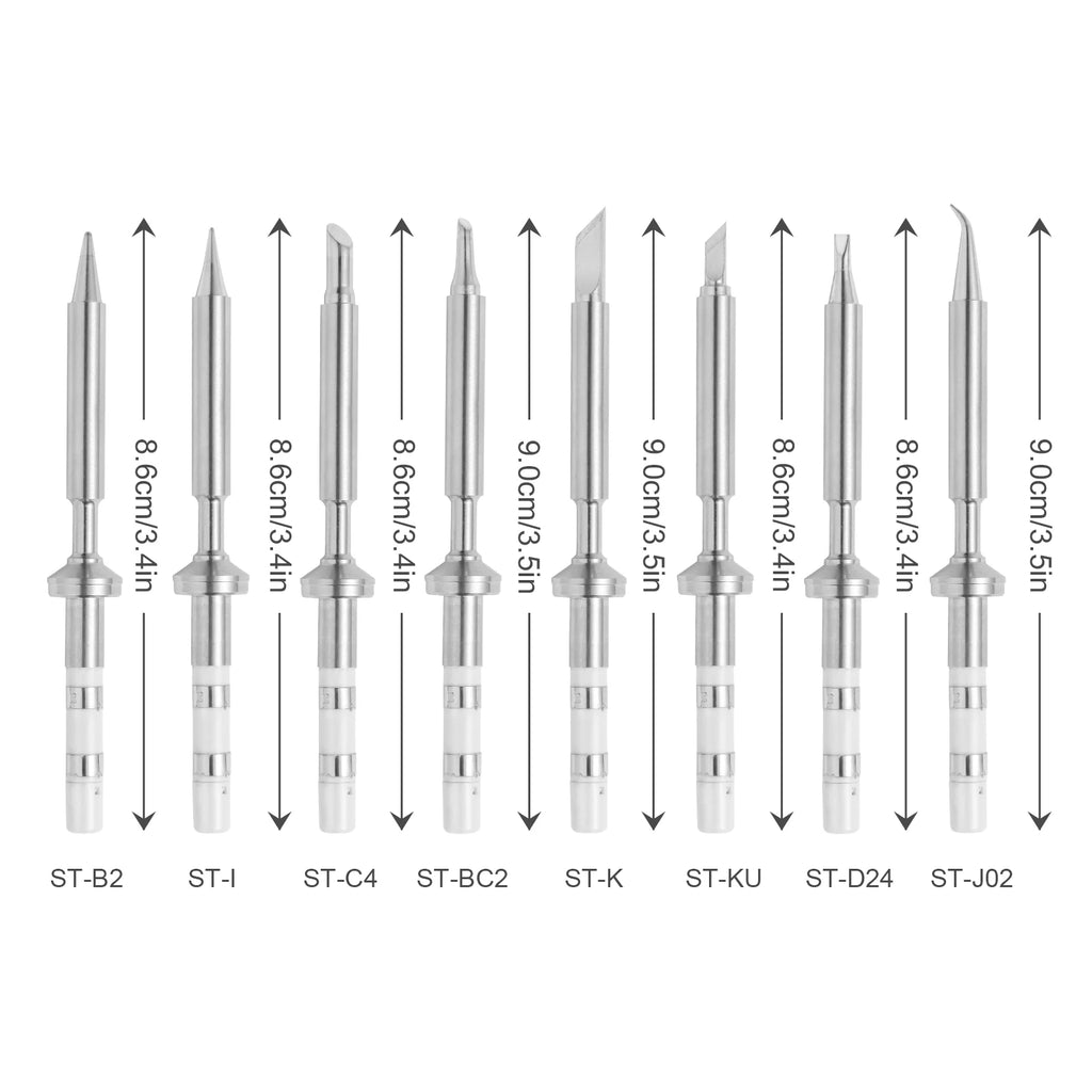 Pine64 Pinecil V2 TS100 TS101 Electric Soldering Iron Tip Replacement Various Models Tips Series ST-B2/BC2/K/KU/J02/D24/C4/I