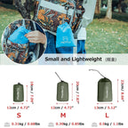 Waterproof Camping Tent Tarp Hammock Rain Fly Footprint Ground Cloth Shelter Sunshade Beach Picnic Blanket Mat for Outdoor