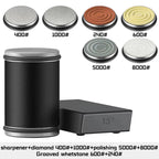 2025 Rolling Knife Sharpener Kit For Straight Edge Roller Knife Sharpening With Industry Diamonds Chef Knife Set Fast Delivery