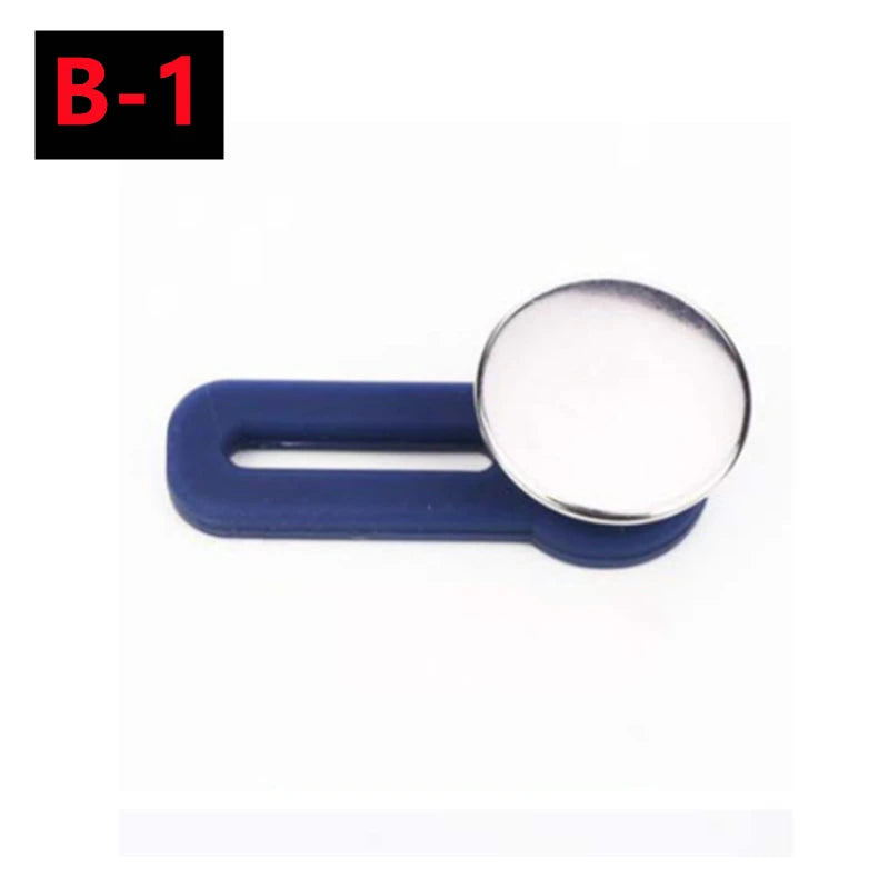 30-1PC Detachable Jeans Waist Adjustment Buckle Metal Button Extender for DIY Pants Jeans Free Sewing Waist Extenders Buttons