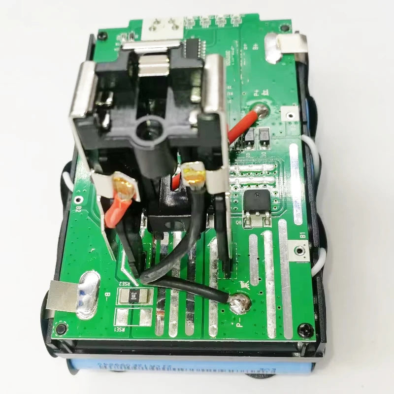P108 10*18650 Li-ion Battery Plastic Case Charging Protection Circuit Board PCB Box For RYOBI 18V P103 P118 BPL-1815 1820G ONE+