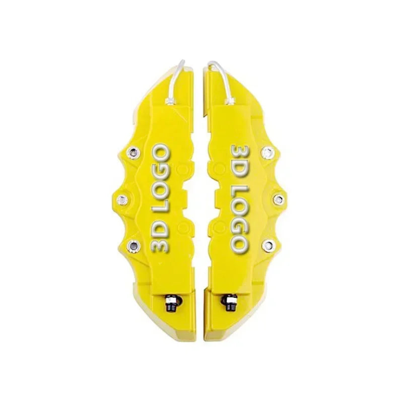 KUNBABY 8 Colors ABS Plastic Brake Caliper Cover 3D Logo Painted Model Come Without Glue