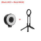 Ulanzi LM23 Magsafe Pocket LED Light Foldable Video Light 360 Adjustable 2500-8500K Bi-color for Iphone 17 16 Android Phone Live
