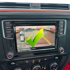 VKAUTO Canbus Dynamic Trajectory Camera For VW Jetta MK6 Passat 2016 2017 Parking backup Camera Work With MIB2 MQB