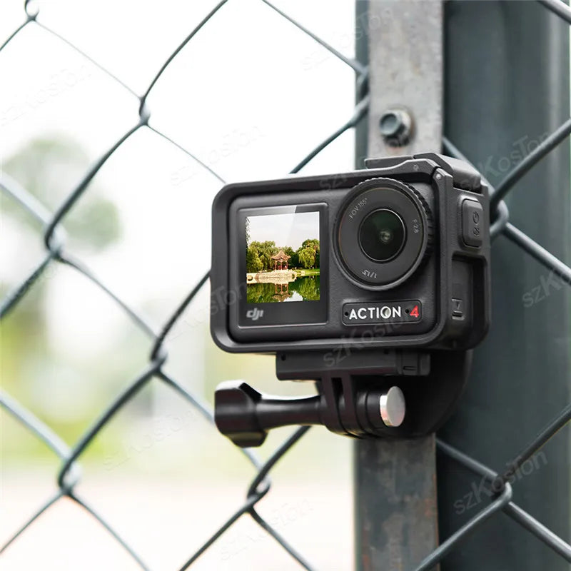 Magnetic Mount Bracket Adapter with Lanyard for Insta360 X5 X4/Osmo 360 Action 5Pro 4/Gopro Hero13 Gopro Accessories