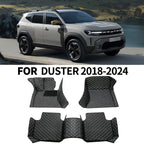 Custom Fit Car Floor Mats for Dacia Duster 2018-2024, Easy Clean Interior Set