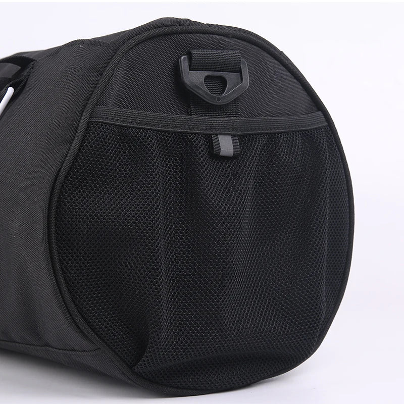 Kelme sports bucket gym bag dry wet separation cylinder duffel, 41x23x23cm