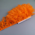 10-15cm Marabou Feathers Trim DIY Wedding Turkey Feather Ribbon Crafts Sewing Clothing Party Plume Handmade Home Decor